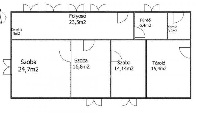 Eladó családi ház, Szentesen 18.9 M Ft, 3 szobás