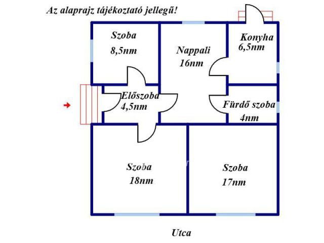 Eladó családi ház, Méhkeréken 14.9 M Ft, 2+1 szobás