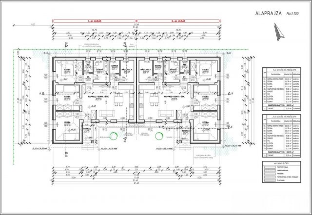 Eladó ikerház, Monoron 87.5 M Ft, 4 szobás / költözzbe.hu
