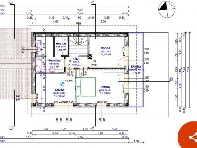 Eladó ikerház, Solymáron 209.9 M Ft, 4 szobás
