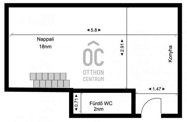 Eladó téglalakás, Budapesten, VII. kerületben, Izabella utcában