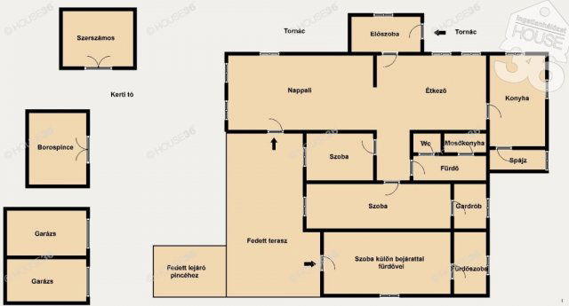 Eladó családi ház, Kecskeméten 169.9 M Ft, 4 szobás