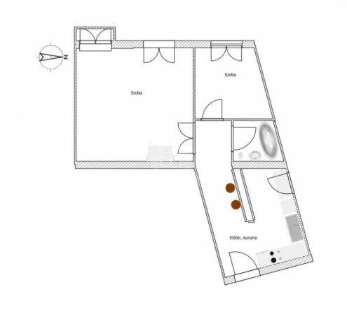 Eladó téglalakás, Budapesten, II. kerületben 96.9 M Ft, 2 szobás