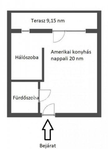 Eladó téglalakás, Budapesten, XI. kerületben 69.9 M Ft, 1 szobás
