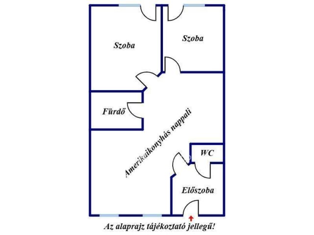 Eladó téglalakás, Békéscsabán 52.5 M Ft, 3 szobás