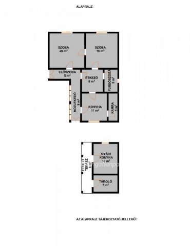 Eladó családi ház, Berettyóújfaluban 44.9 M Ft, 2 szobás