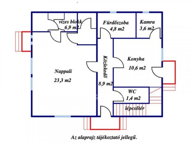 Eladó családi ház, Gyomaendrődön 32 M Ft, 3+1 szobás