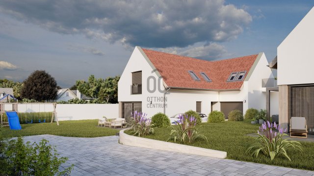 Eladó ikerház, Nagykovácsiban 255 M Ft, 6 szobás