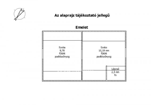 Eladó családi ház, Téten 14.5 M Ft, 1+2 szobás