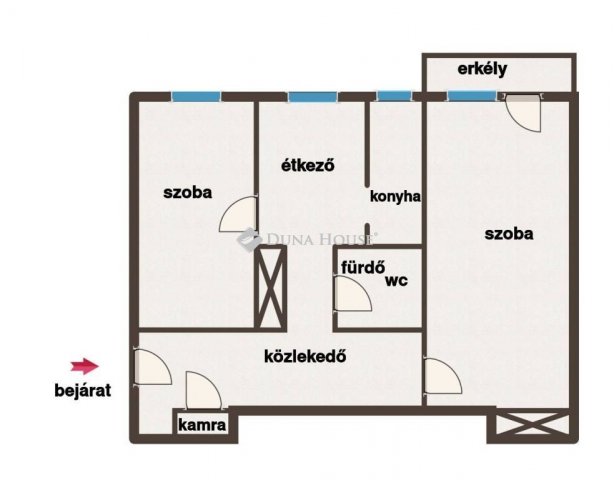 Eladó téglalakás, Szombathelyen, Paragvári utcában 44.9 M Ft