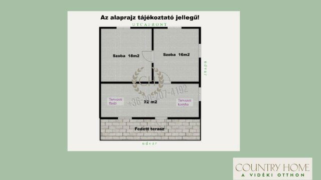 Eladó családi ház, Sándorfalván 34.9 M Ft, 2 szobás