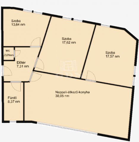 Eladó téglalakás, Veszprémben 119 M Ft, 4 szobás