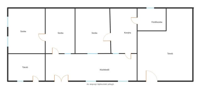 Eladó családi ház, Vaskúton 21 M Ft, 3 szobás