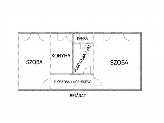Eladó téglalakás, Egerben 56 M Ft, 2 szobás