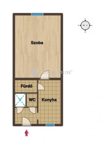 Eladó téglalakás, Budapesten, X. kerületben 48.5 M Ft, 1 szobás