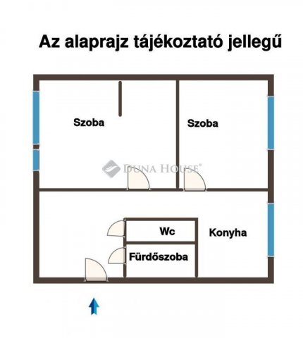 Eladó panellakás, Sopronban 54.5 M Ft, 2 szobás
