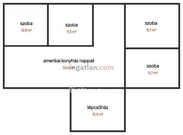 Eladó családi ház, Nagyréven 68.8 M Ft, 5 szobás