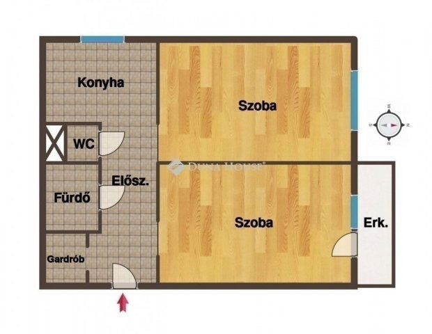 Eladó panellakás, Budapesten, IV. kerületben 74.9 M Ft, 2 szobás