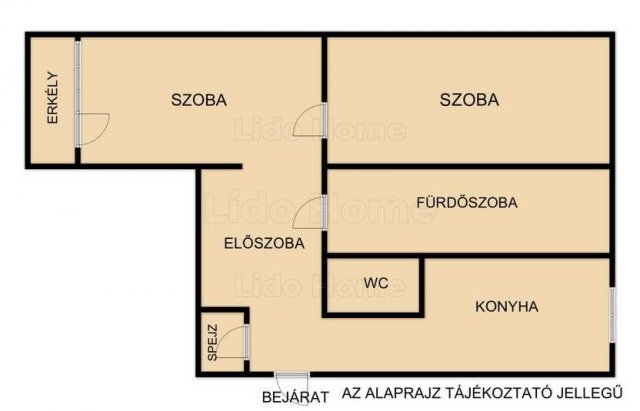 Eladó panellakás, Komáromban 36 M Ft, 2 szobás