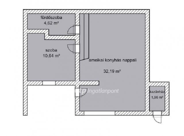 Eladó családi ház, Cegléden 23.5 M Ft, 1+1 szobás