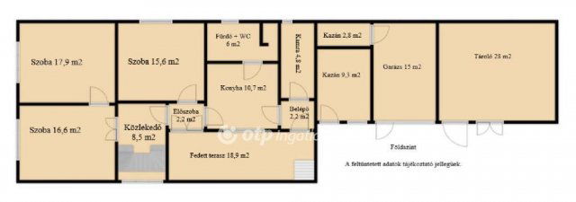 Eladó családi ház, Attalán 22 M Ft, 5 szobás