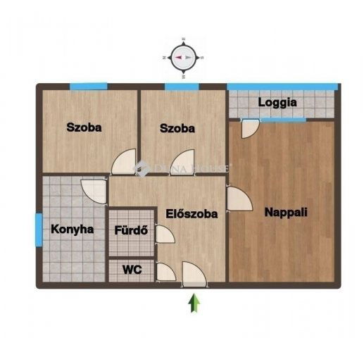 Eladó panellakás, Budapesten, XI. kerületben 87.5 M Ft, 3 szobás