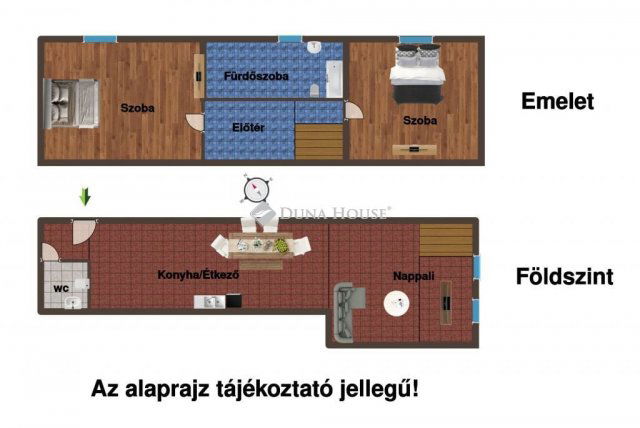 Eladó téglalakás, Cegléden 63.9 M Ft, 3 szobás