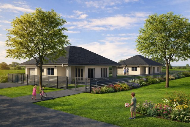 Eladó ikerház, Pusztaszabolcson 82.9 M Ft, 4 szobás