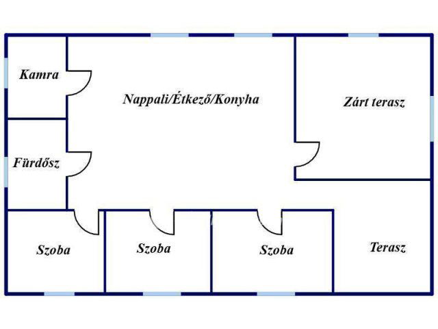Eladó családi ház, Nagykállóban 44 M Ft, 3 szobás