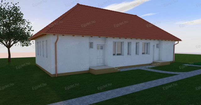 Eladó ikerház, Monoron 58.9 M Ft, 3 szobás / költözzbe.hu