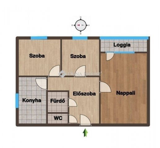 Eladó panellakás, Budapesten, XI. kerületben 87.5 M Ft, 3 szobás