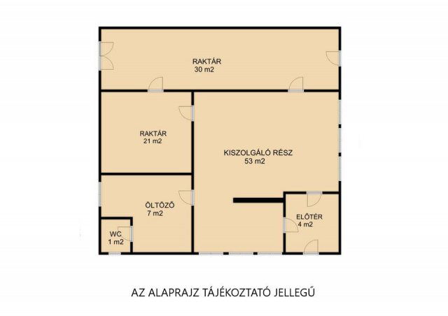 Eladó üzlethelyiség, Körösladányban 8.5 M Ft