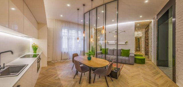 Kiadó téglalakás, albérlet, Budapesten, V. kerületben, 2 szobás