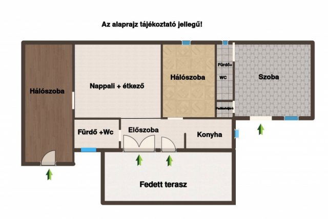 Eladó családi ház, Budapesten, XX. kerületben 80 M Ft