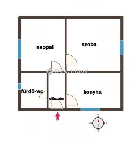 Eladó családi ház, Kecskeméten 35 M Ft, 2 szobás