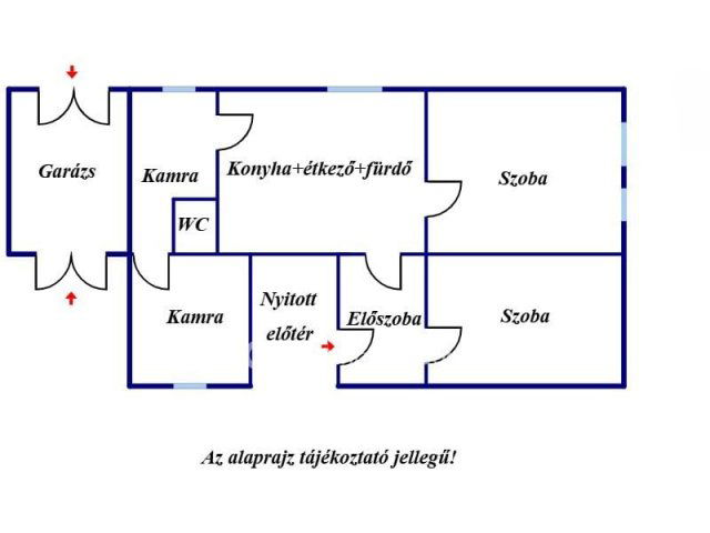 Eladó családi ház, Kunszentmártonban 6.499 M Ft, 1+1 szobás