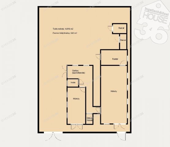 Eladó ipari ingatlan, Kecskeméten 120 M Ft / költözzbe.hu