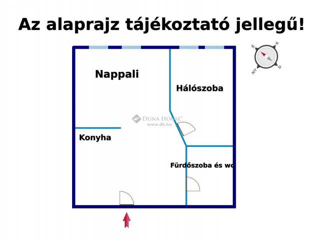 Eladó téglalakás, Szegeden 38.59 M Ft, 2 szobás