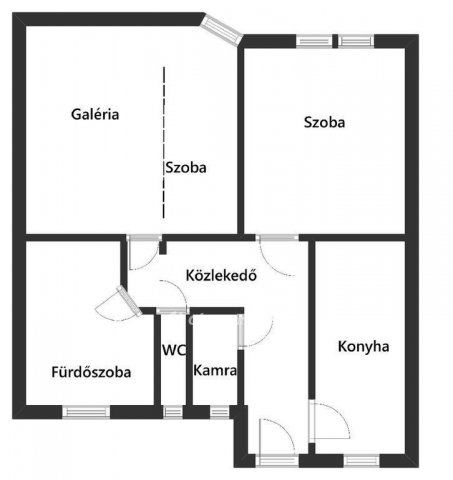 Eladó téglalakás, Budapesten, VII. kerületben 69.9 M Ft