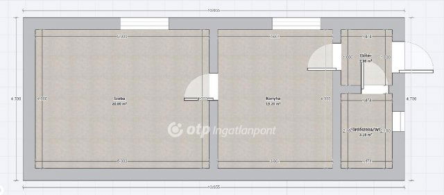 Eladó családi ház, Egercsehiben 7 M Ft, 1 szobás