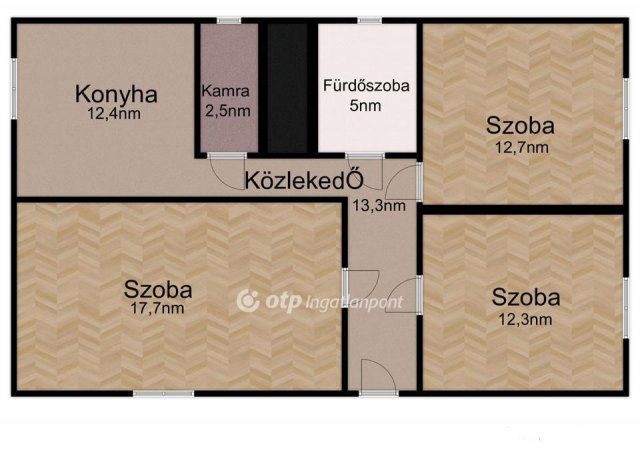 Eladó családi ház, Nyíregyházán 59.9 M Ft, 3 szobás