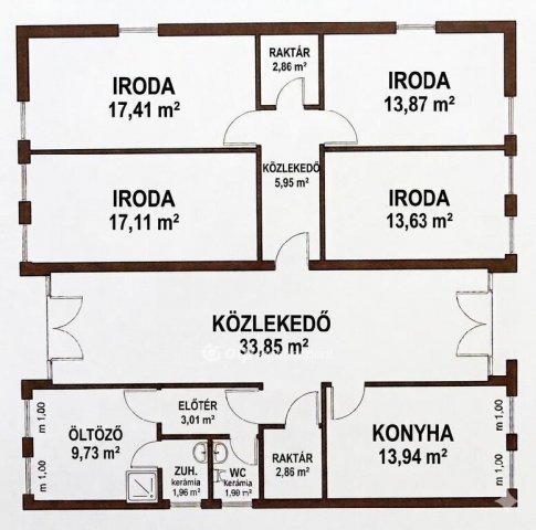 Kiadó ipari ingatlan, Debrecenben 3600 E Ft / hó