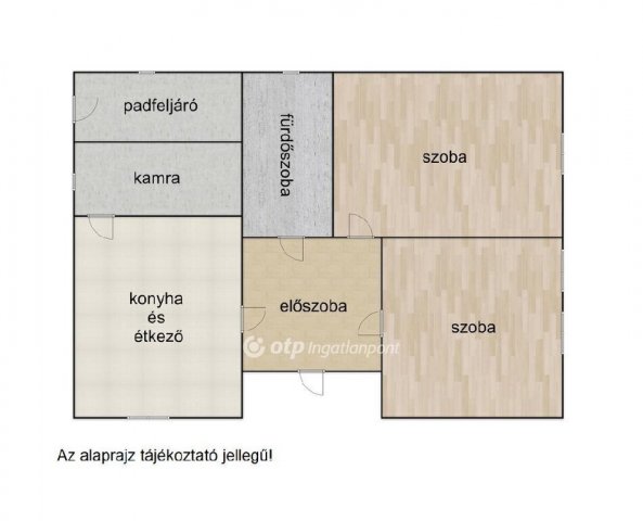 Eladó családi ház, Rakamazon 14.5 M Ft, 2 szobás