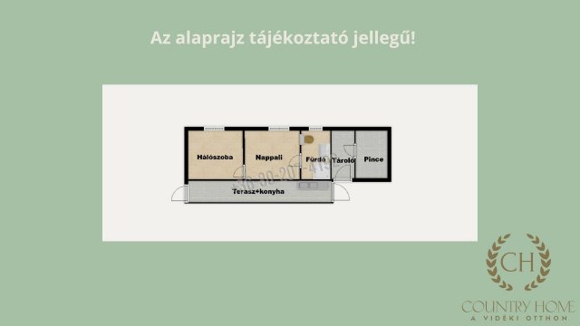 Eladó nyaraló, Sándorfalván 22.7 M Ft, 1 szobás