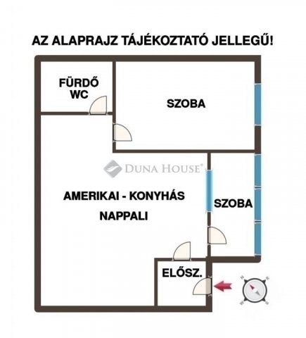 Eladó téglalakás, Monoron 63.5 M Ft, 3 szobás