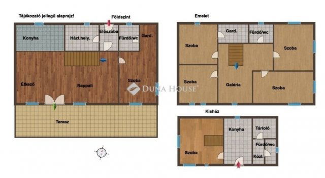 Eladó családi ház, Pogányon 109 M Ft, 2+4 szobás