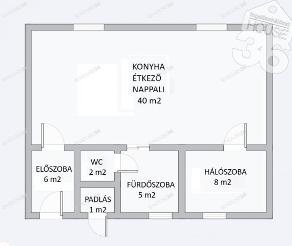 Eladó családi ház, Tolnán 47.75 M Ft, 3 szobás