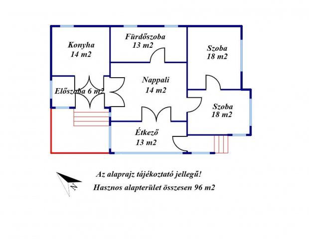 Eladó családi ház, Tápiógyörgyén 16.9 M Ft, 2 szobás