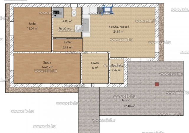 Eladó családi ház, Erdőkertesen 82 M Ft, 3 szobás