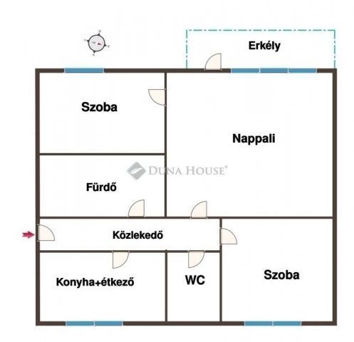 Eladó téglalakás, Kecskeméten 63.99 M Ft, 3 szobás